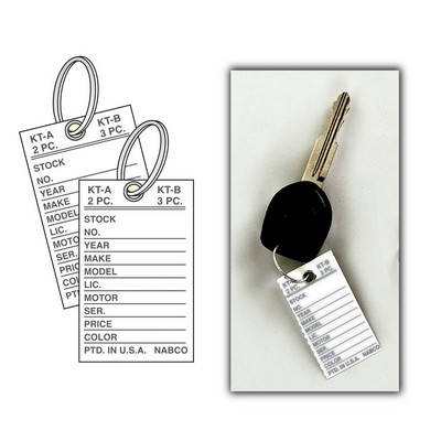 Traditional Economy Vehicle Key Tags