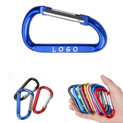 D-Type Aluminum Alloy Carabiner