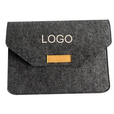 Felt laptop computer case