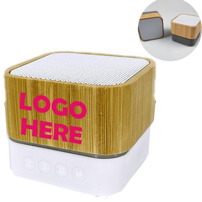 Bamboo Portable Bluetooth Speaker