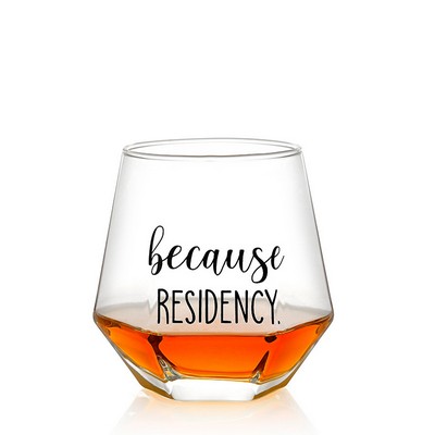 Whiskey Glasses 10oz Hexagonal Glasses-Drinking