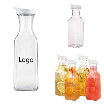 Plastic Juice Carafe with Lid