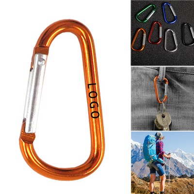 D Shape Carabiner Clips