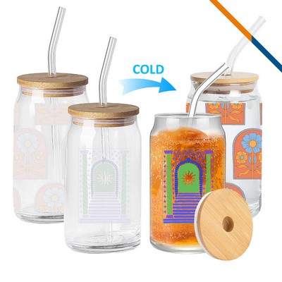 Talen Cold Color-Changing Mason Jar - 16 OZ.