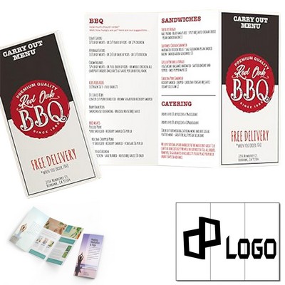 Thickened Tri-Fold 11.22 X 8.27 Inch Brochure