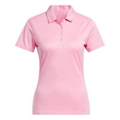 Adidas® Performance Women's 2024 Golf Polo Shirt- Light Pink