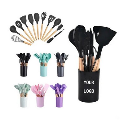 Food Grade Silicone Cooking Utensils Set