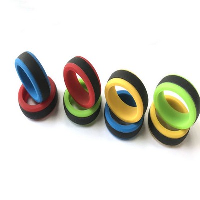 Silicone Two Tone Ring Finger Band