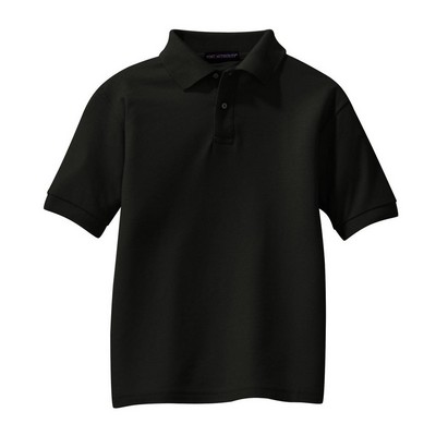 Port Authority® Youth Silk Touch Polo