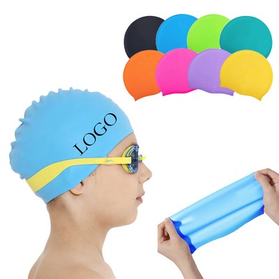 Custom Adult Silicone Swimming Cap