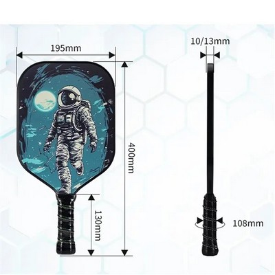 Fiberglass-Constructed Pickleball Paddle
