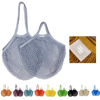 Reusable Cotton Mesh Grocery Bags