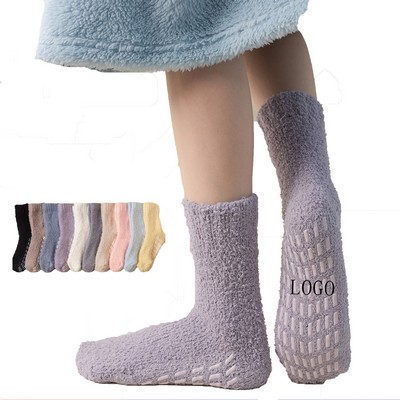 Womens Fuzzy Socks