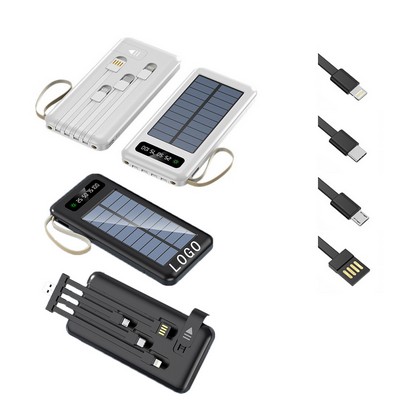 10000 mAh Solar Power Bank