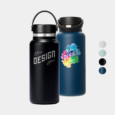 32 oz Hydro Flask® 2.0 Insulated Wide Mouth Water Bottle with Flex Cap