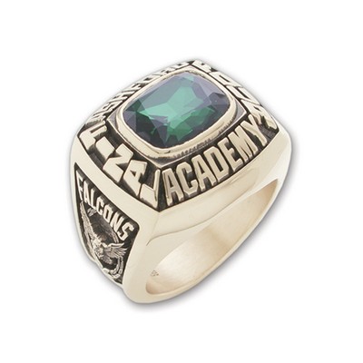 Championship Series Men's Collegiate Ring (12x10 Center Stone)