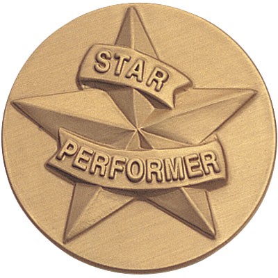 2" Star Performer Stamped Insert Disc