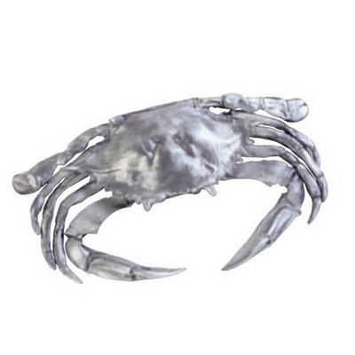 Large Pewter Crab