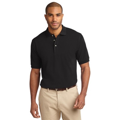 Port Authority® Heavyweight Cotton Pique Polo Shirt