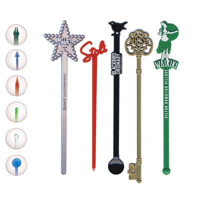 Custom Beverage Stirrer / Stir Stick / Swizzle Stick with 1 Color Imprint