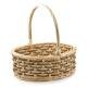 Oval Wicker Gift Basket w/Top Handle (18"x16 1/2"x16 1/2")