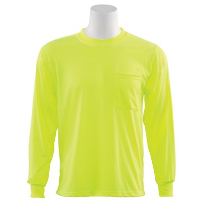 Aware Wear® Non-ANSI 2 Hi-Viz Long Sleeve Pocket T-Shirt