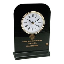 US Made Acrylic Desk Clock