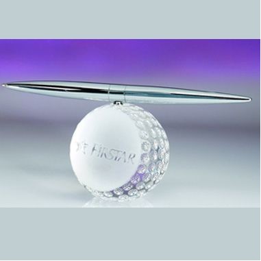 Crystal Golf Pen Set