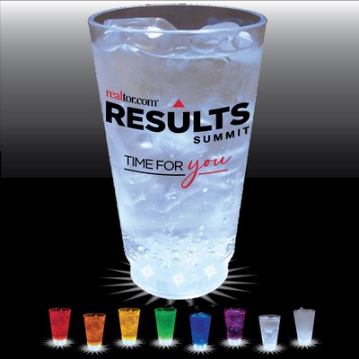 16 Oz. Plastic 5 Light Pint Glass