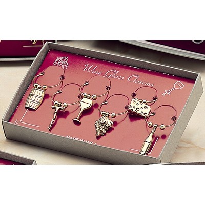 Marken Design Wine Charms Set - Wine