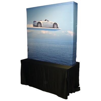 5' Easy Pop Up Display w/Wrap Graphics