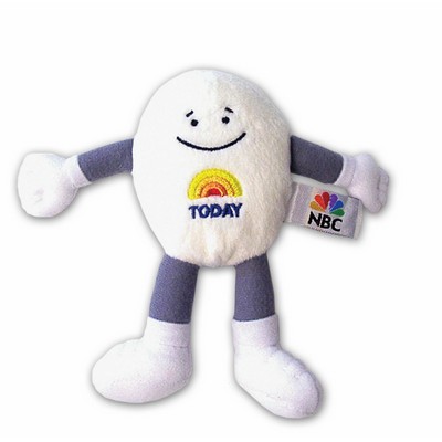 Custom Plush Morning Show Egg Mascot