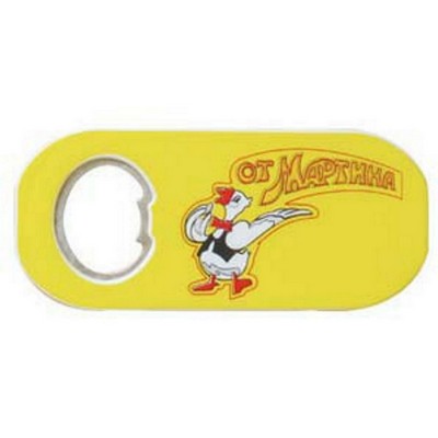 Oval Surfboard Look Bottle Opener w/Magnet