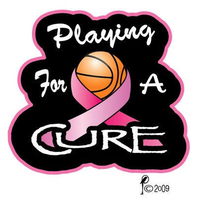 Stock Playing for a Cure w/ Basketball Emblem Patch