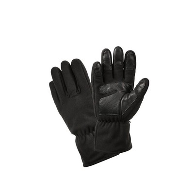 Black Micro Fleece All Weather Gloves