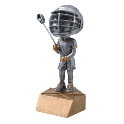 Male Lacrosse Bobble Head (6")