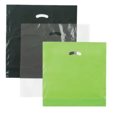 Black Super Gloss™ Low Density Single Layer Bag (20"x20"x5")