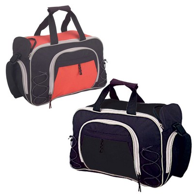 Deluxe Gym Duffel Bag w/Shoe Storage