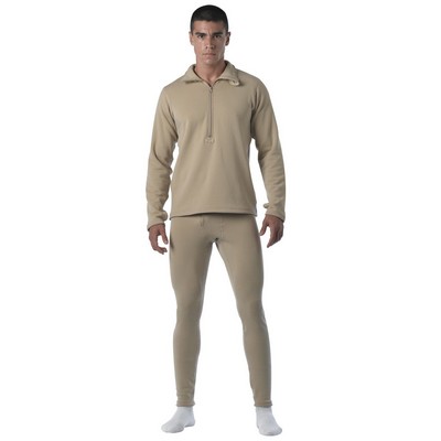 Desert Sand Military ECWCS Generation III Midweight Thermal Bottoms (2XL)