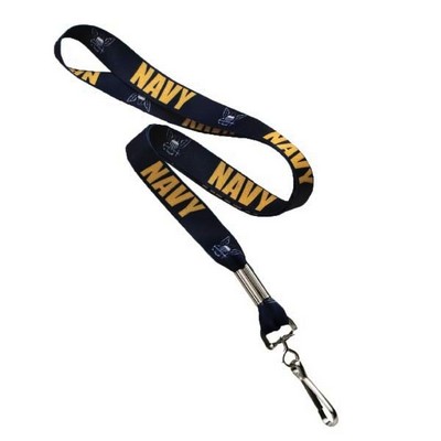 Dye Sublimated Premium Ultra Material Lanyard (36"x½"- Domestically Produced)