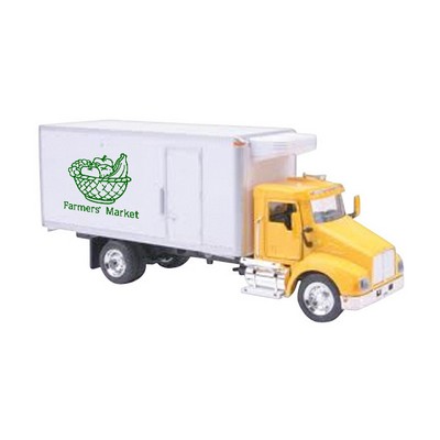 1:43 Scale Kenworth® Semi Utility Refrigerator Box Truck