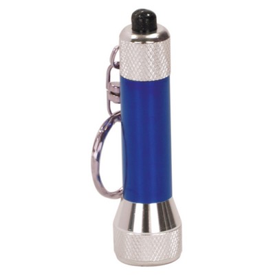 Flashlight - 5 Led with Key Ring - Blue