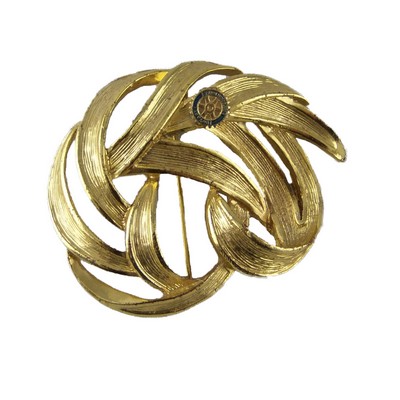 Metal Swirl Pin