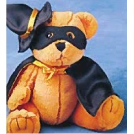 Halloween Outfit for Stuffed Animal - 3 Piece (Medium)