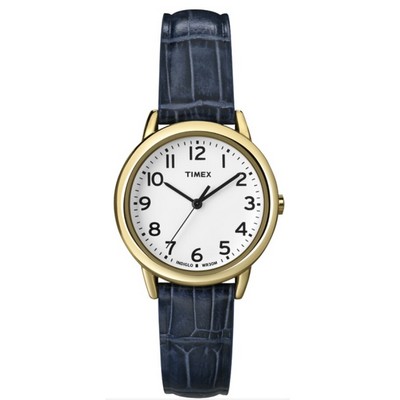 Timex Ladies White Dial Blue Strap