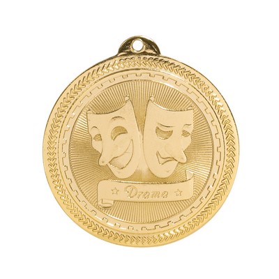 2" Drama Stock BriteLaser Medal