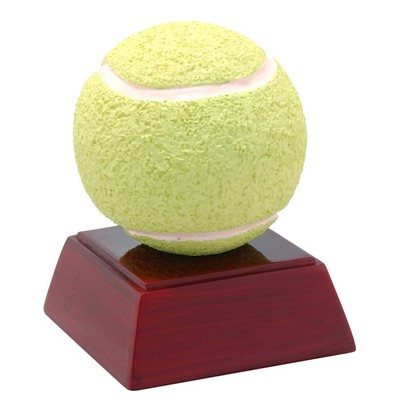 Tennis, Full Color Resin Sculpture - 4"