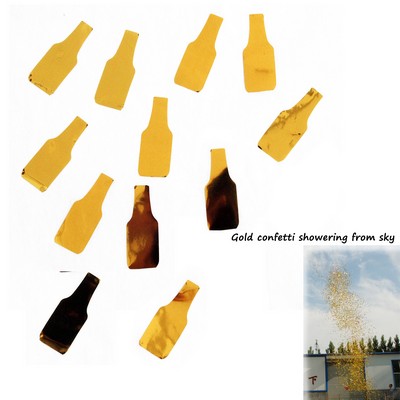 Flame Retardant Beer Bottle Shaped Confetti