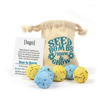 Seed Paper Bomb Bag,6 Pack