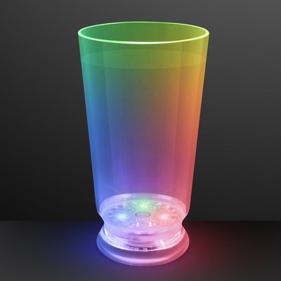 16 Oz. Pint Cup with Color Change LEDs - BLANK